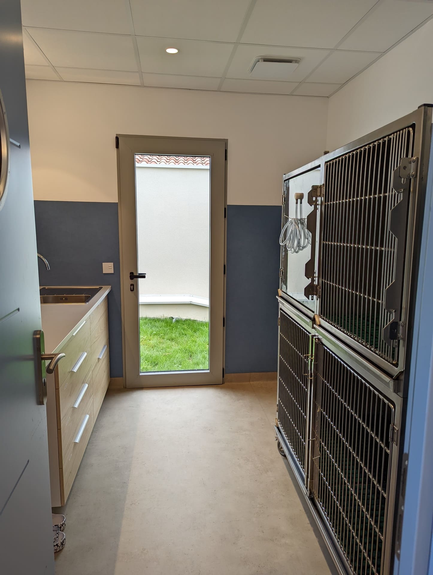 Zone d'hospitalisation